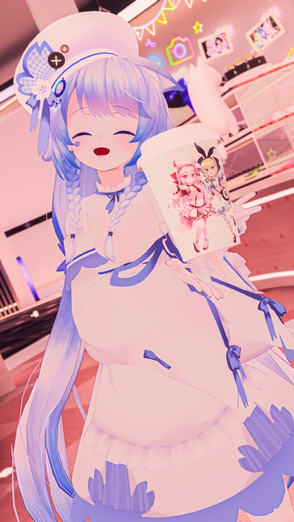 【43アバター対応】サクラメイド【パーティクル付き】