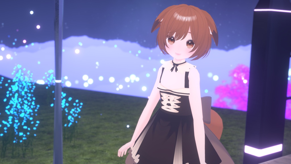 【43アバター対応】サクラメイド【パーティクル付き】