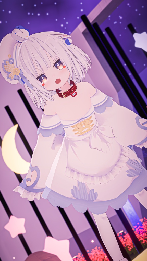 【43アバター対応】サクラメイド【パーティクル付き】