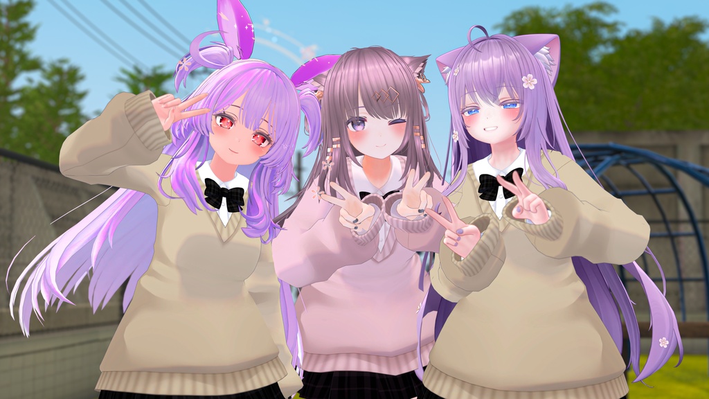 【46アバター対応】かぷちや制服