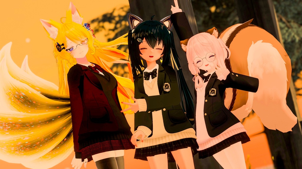 【46アバター対応】かぷちや制服