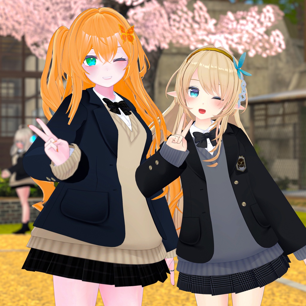 【46アバター対応】かぷちや制服