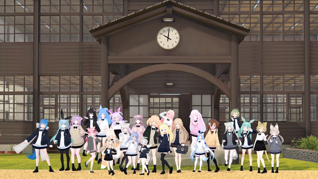 【46アバター対応】かぷちや制服