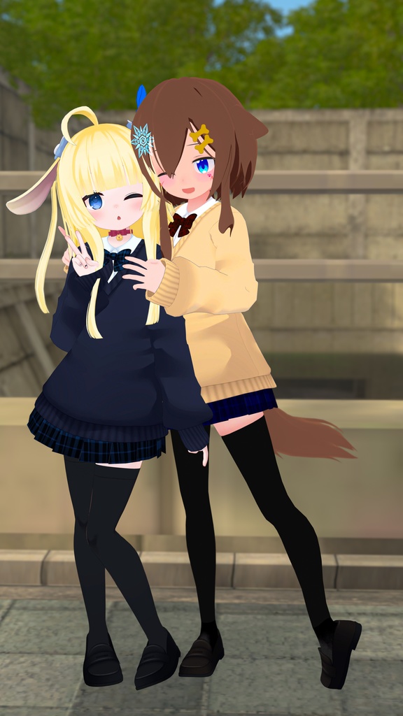 【46アバター対応】かぷちや制服