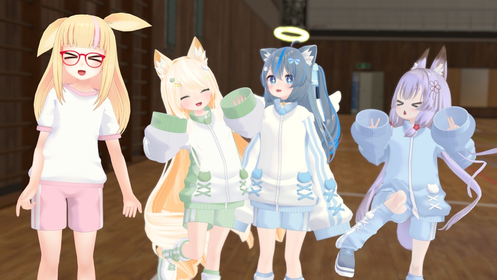 【50アバター対応】ねこねこじゃーじ【アパレルコラボ中】