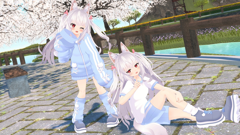 【50アバター対応】ねこねこじゃーじ【アパレルコラボ中】