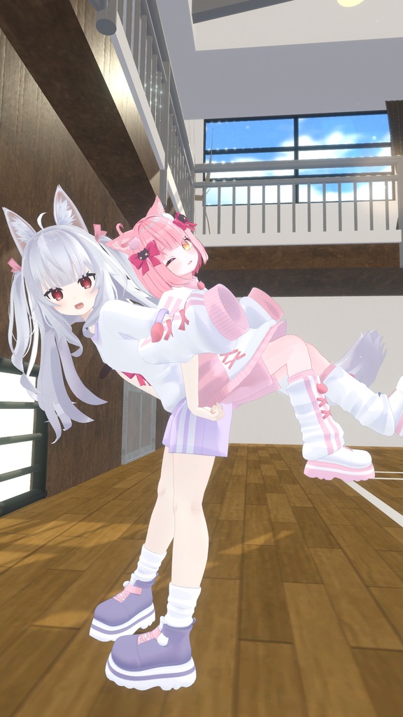 【50アバター対応】ねこねこじゃーじ【アパレルコラボ中】