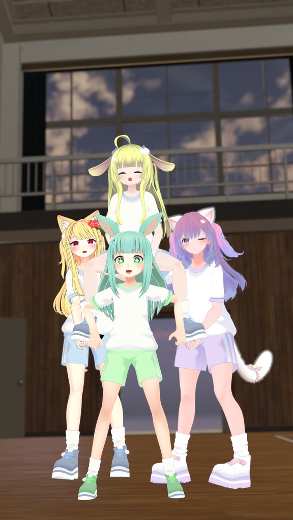 【50アバター対応】ねこねこじゃーじ【アパレルコラボ中】