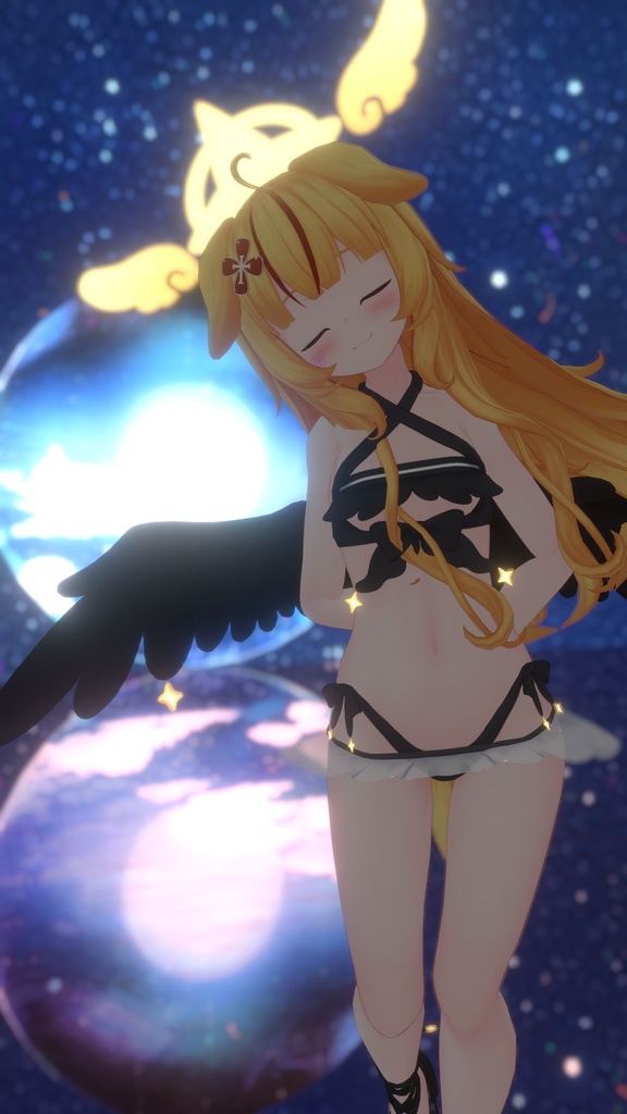 【47アバター対応】てんしちゃんみずぎ