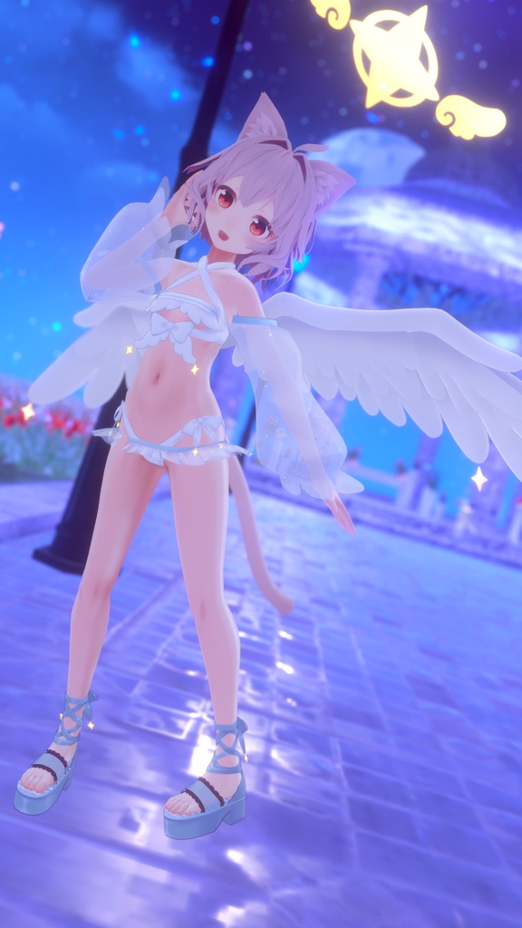 【47アバター対応】てんしちゃんみずぎ