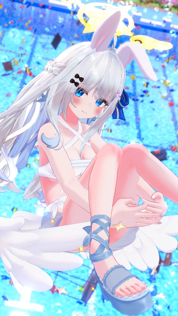 【47アバター対応】てんしちゃんみずぎ