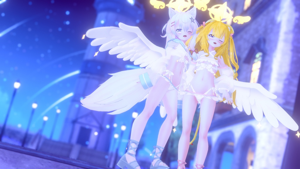 【47アバター対応】てんしちゃんみずぎ