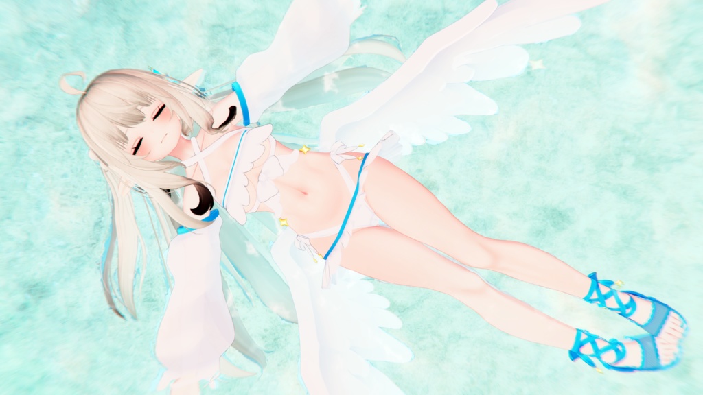 【47アバター対応】てんしちゃんみずぎ