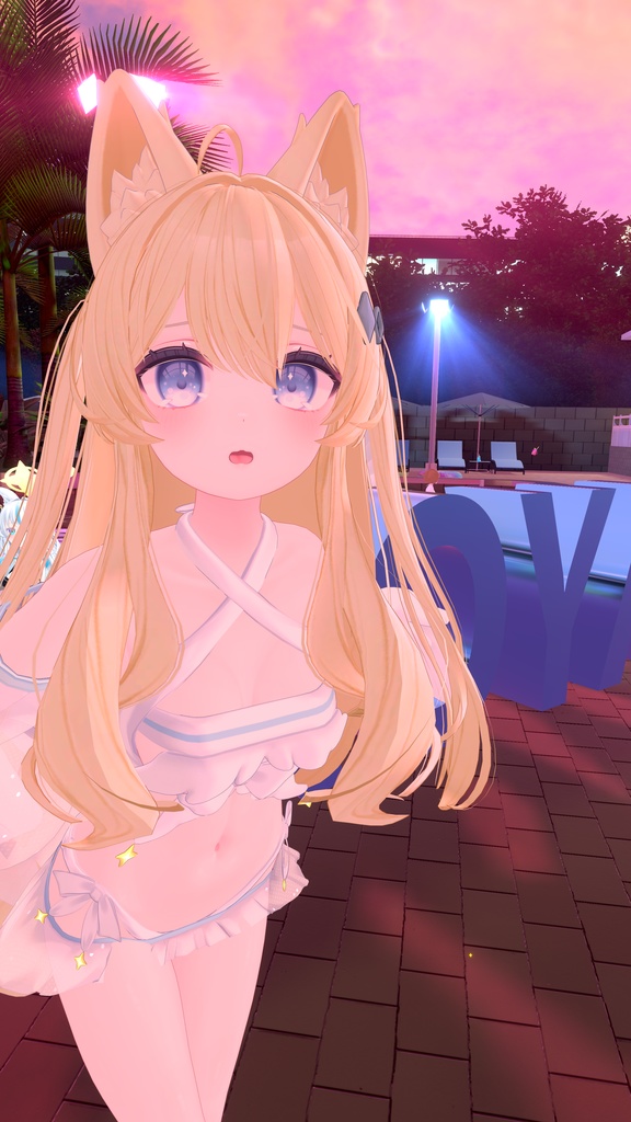 【47アバター対応】てんしちゃんみずぎ