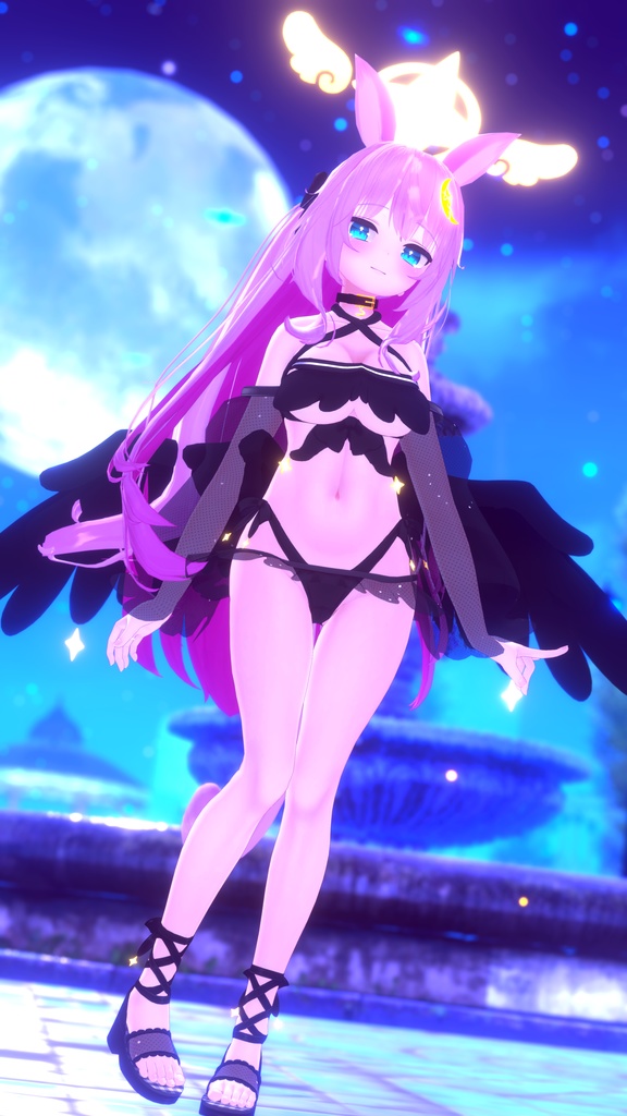 【47アバター対応】てんしちゃんみずぎ