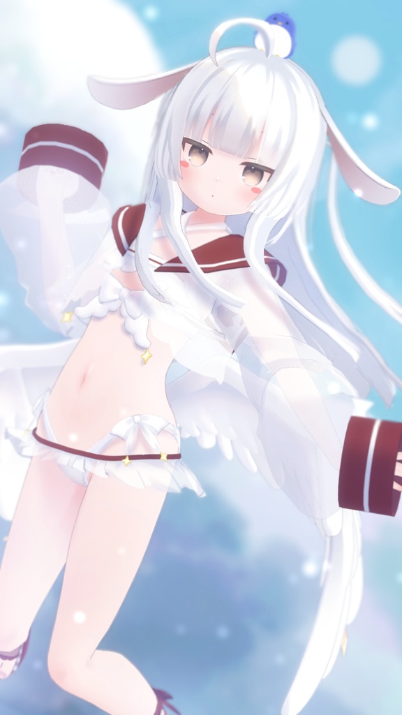 【47アバター対応】てんしちゃんみずぎ