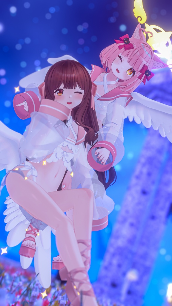 【47アバター対応】てんしちゃんみずぎ