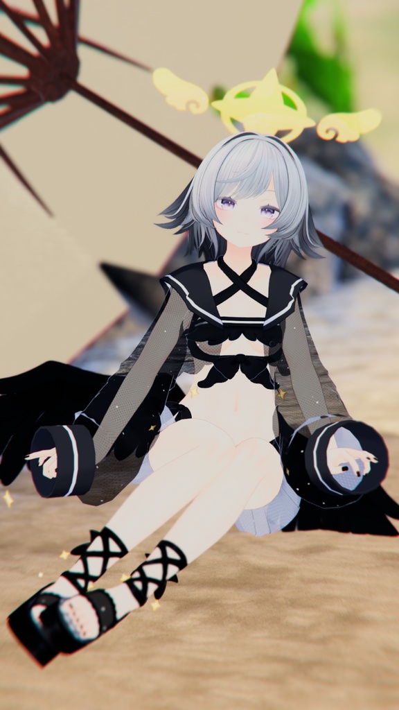 【47アバター対応】てんしちゃんみずぎ