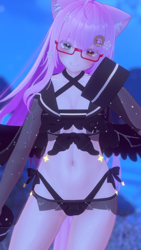 【47アバター対応】てんしちゃんみずぎ