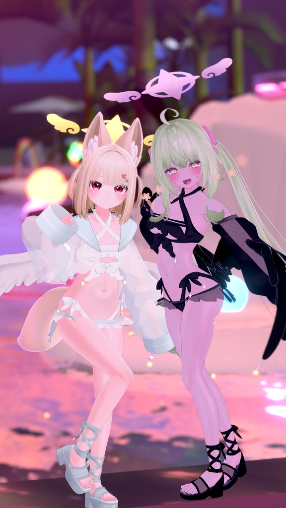 【47アバター対応】てんしちゃんみずぎ