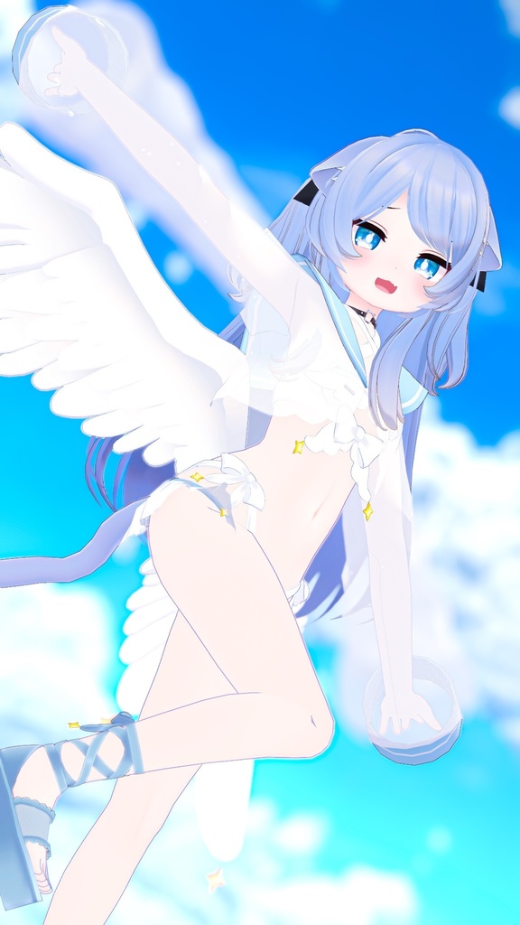 【47アバター対応】てんしちゃんみずぎ