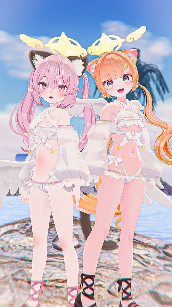 【47アバター対応】てんしちゃんみずぎ