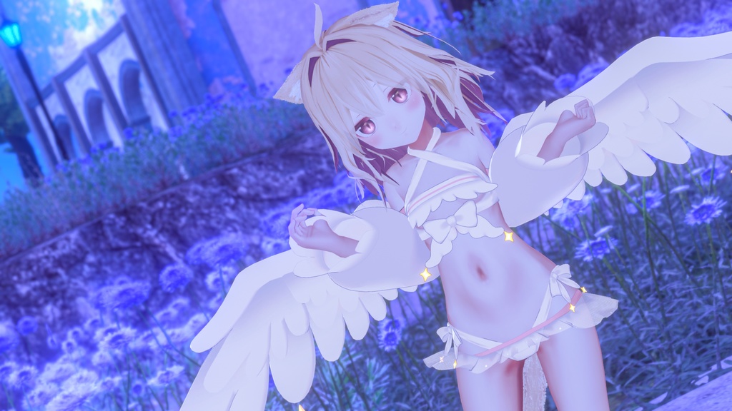 【47アバター対応】てんしちゃんみずぎ