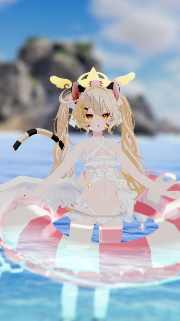 【47アバター対応】てんしちゃんみずぎ