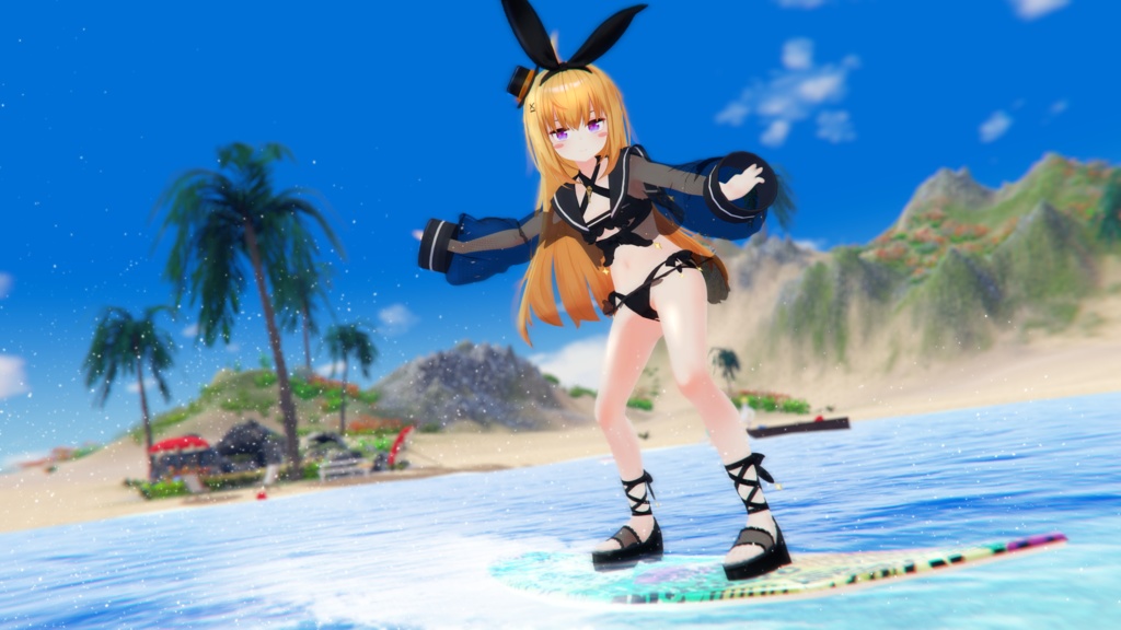 【47アバター対応】てんしちゃんみずぎ