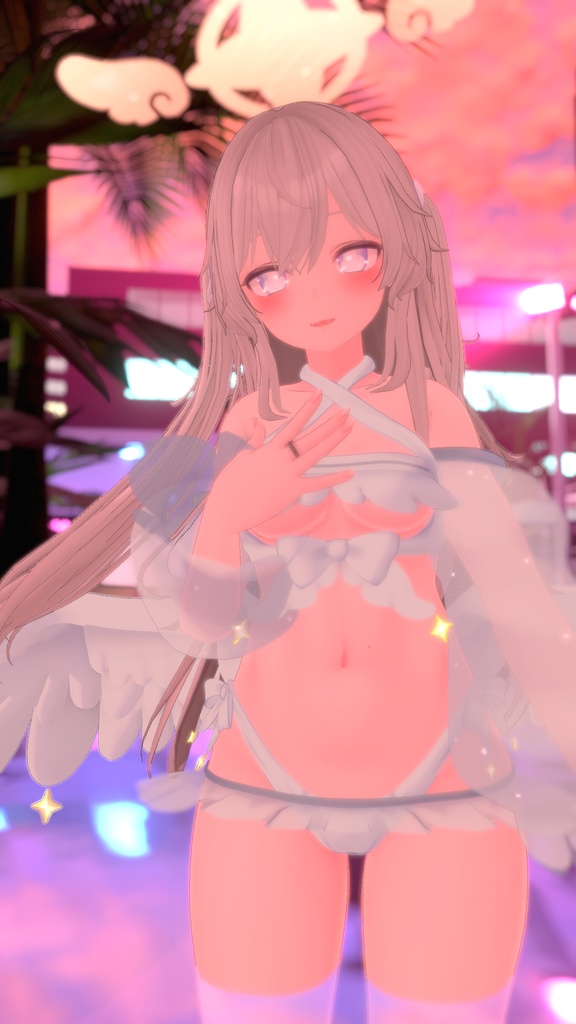 【47アバター対応】てんしちゃんみずぎ