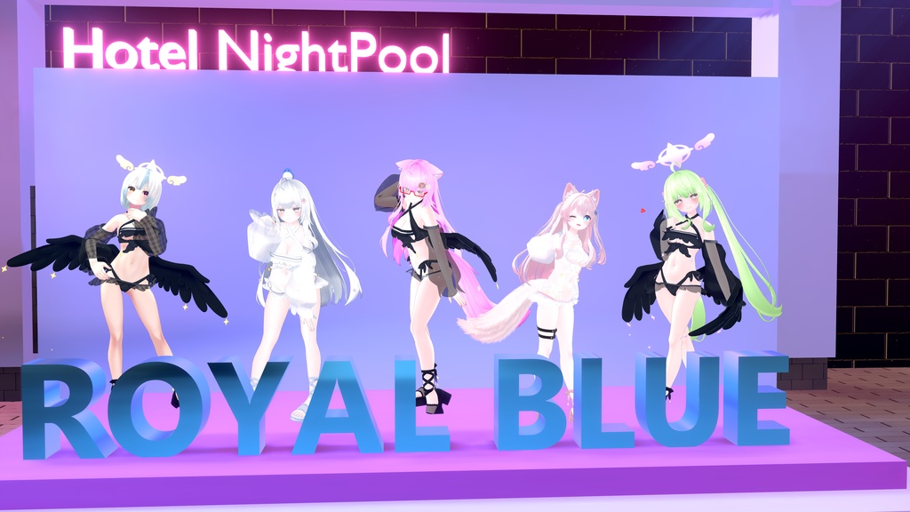 【47アバター対応】てんしちゃんみずぎ