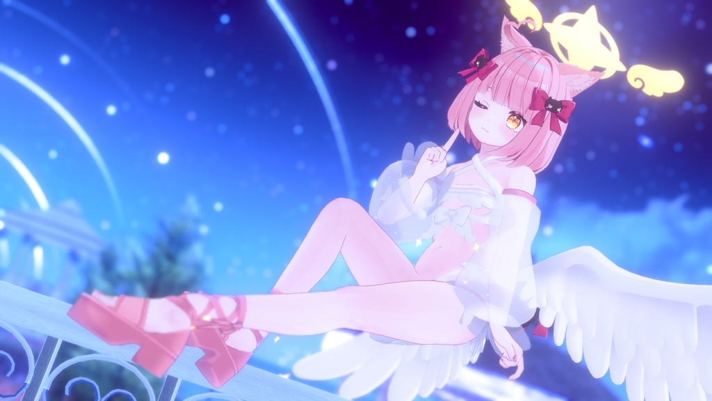 【47アバター対応】てんしちゃんみずぎ