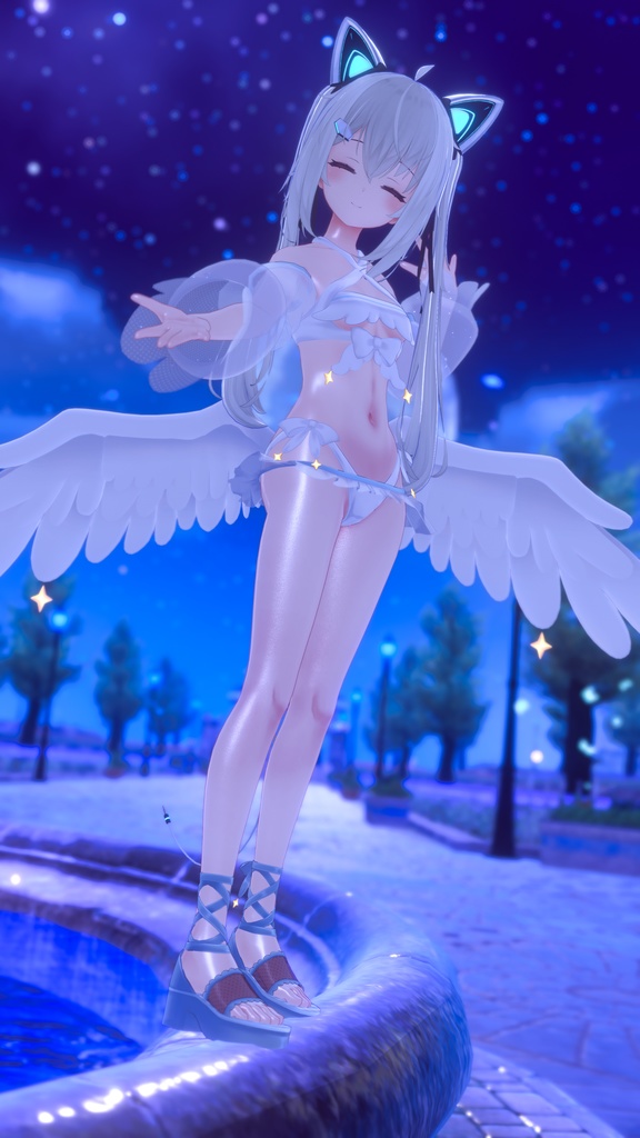 【47アバター対応】てんしちゃんみずぎ