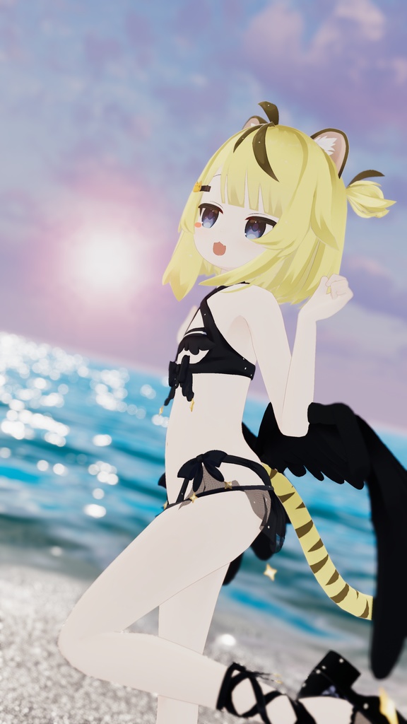 【47アバター対応】てんしちゃんみずぎ