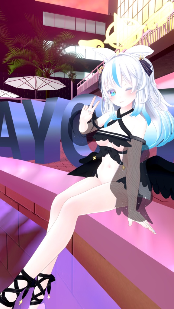 【47アバター対応】てんしちゃんみずぎ