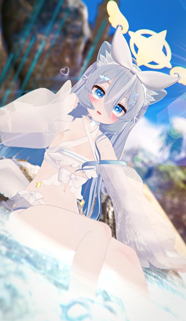 【47アバター対応】てんしちゃんみずぎ