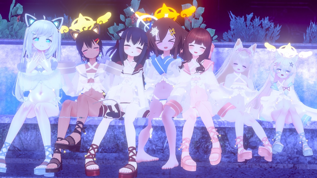 【47アバター対応】てんしちゃんみずぎ