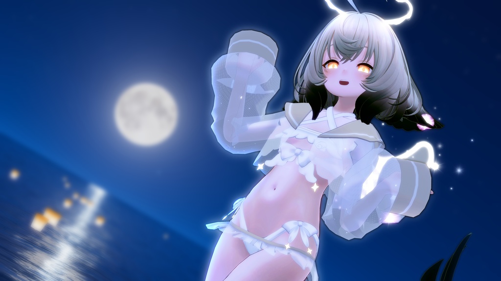 【47アバター対応】てんしちゃんみずぎ