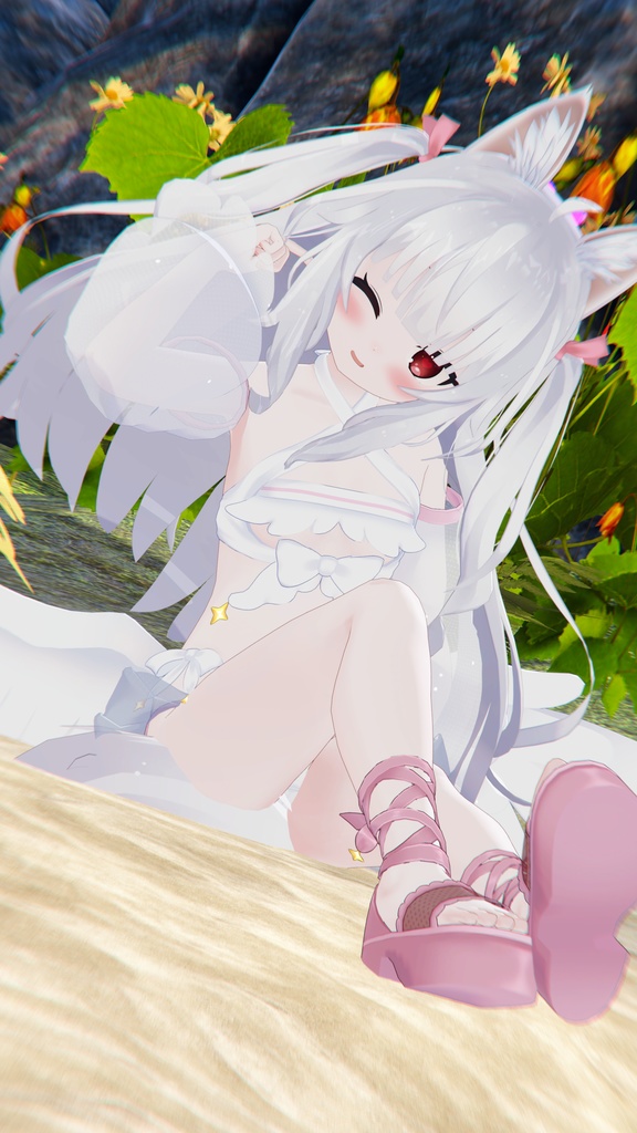 【47アバター対応】てんしちゃんみずぎ