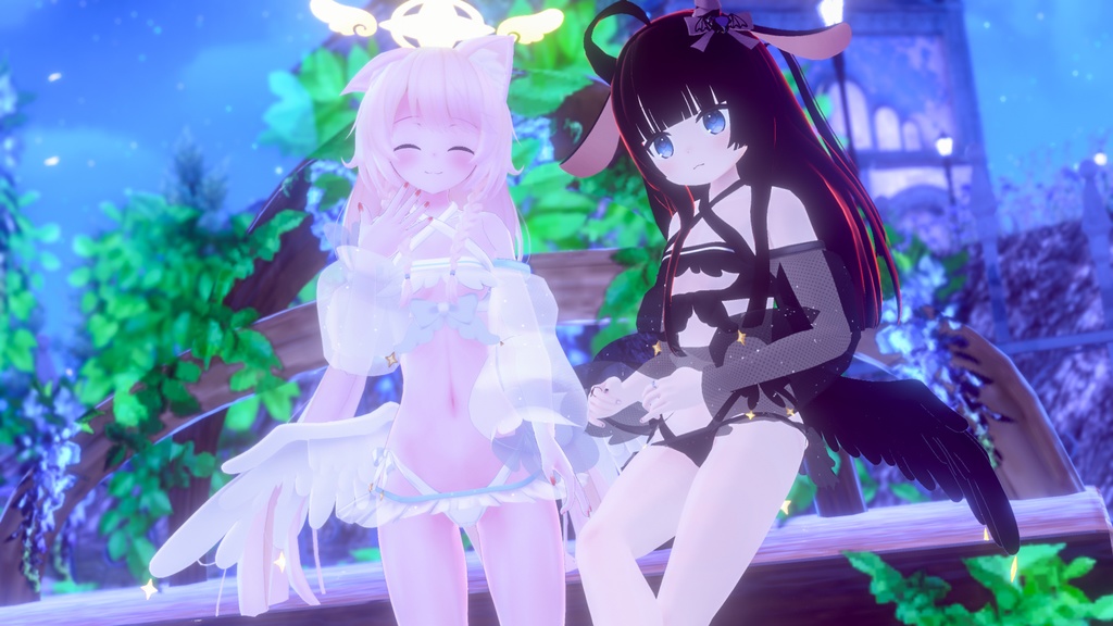 【47アバター対応】てんしちゃんみずぎ