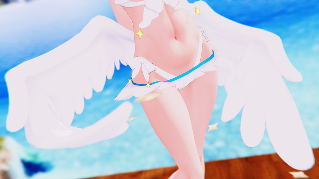 【47アバター対応】てんしちゃんみずぎ