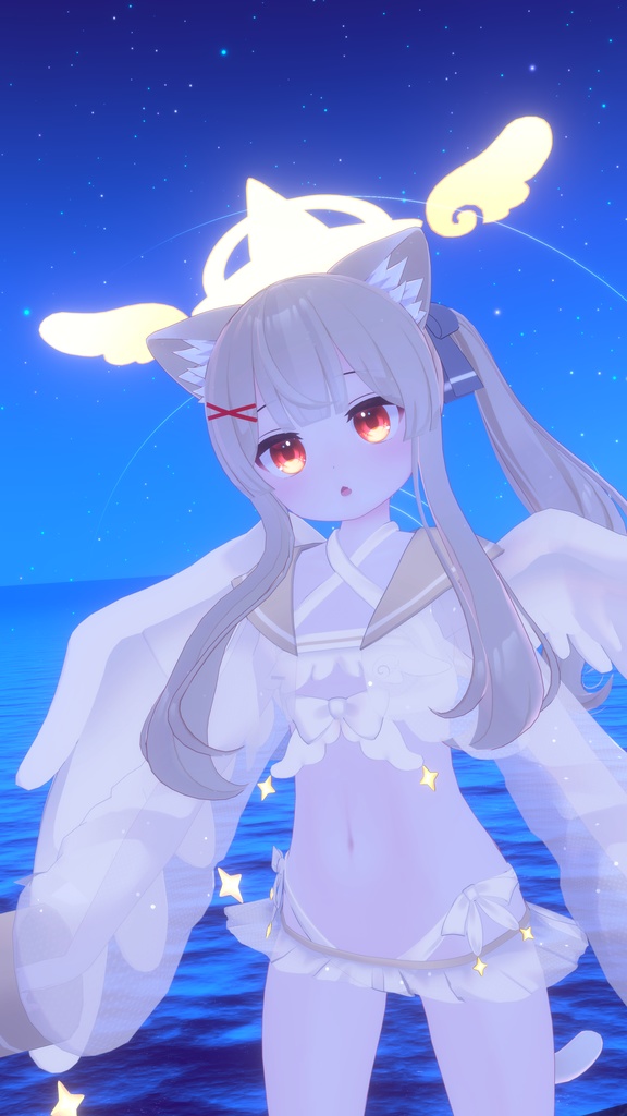 【47アバター対応】てんしちゃんみずぎ