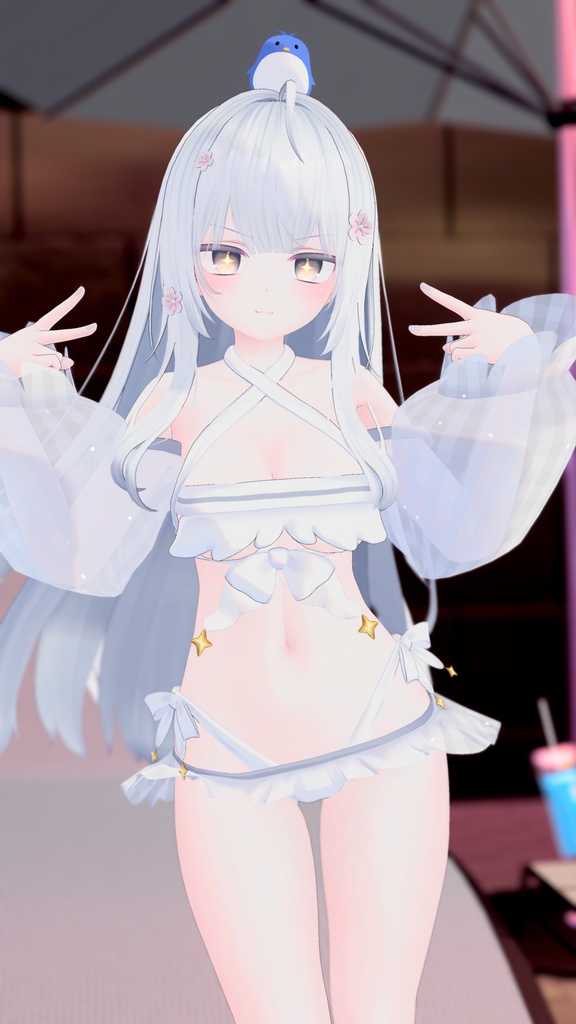 【47アバター対応】てんしちゃんみずぎ