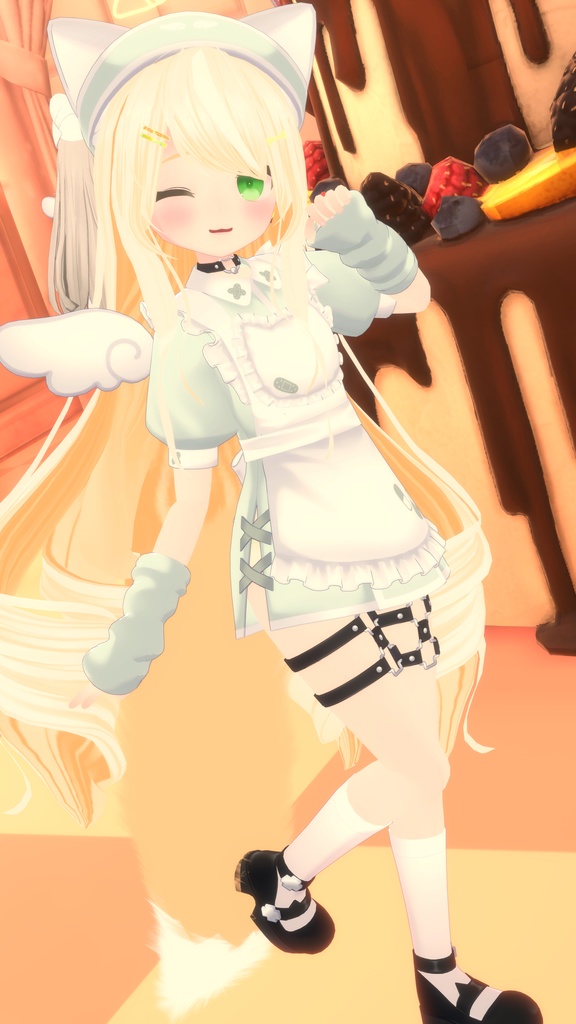 【42アバター対応】ねこねこなーす