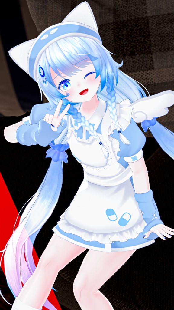 【42アバター対応】ねこねこなーす