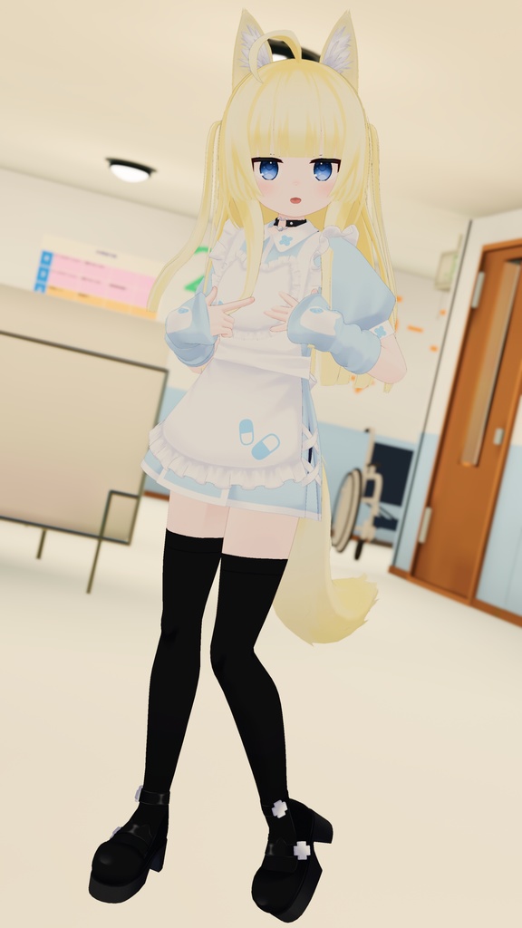 【42アバター対応】ねこねこなーす