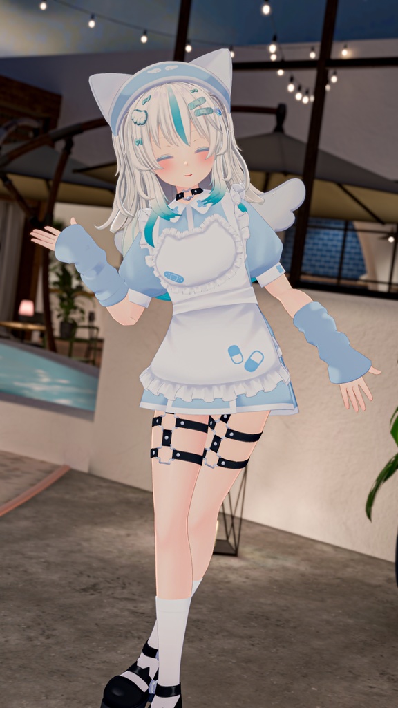 【42アバター対応】ねこねこなーす