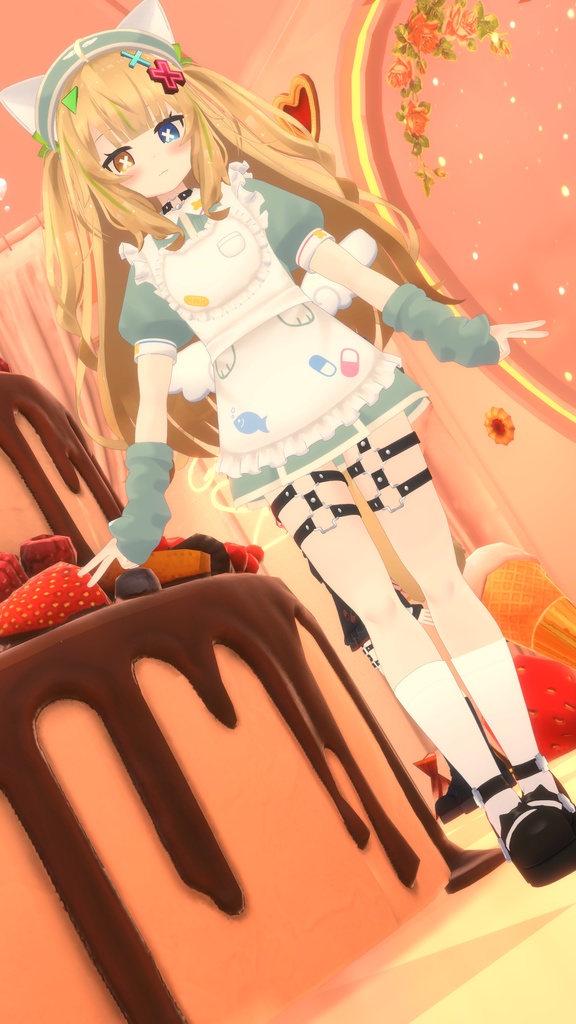 【42アバター対応】ねこねこなーす