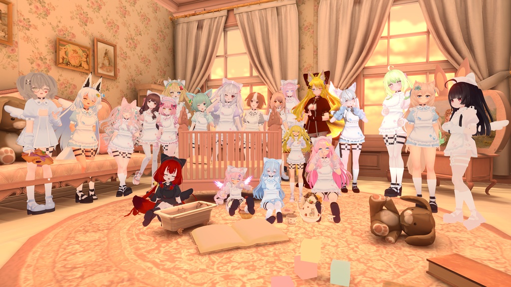 【42アバター対応】ねこねこなーす