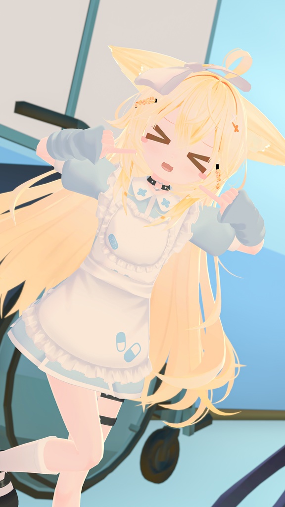 【42アバター対応】ねこねこなーす